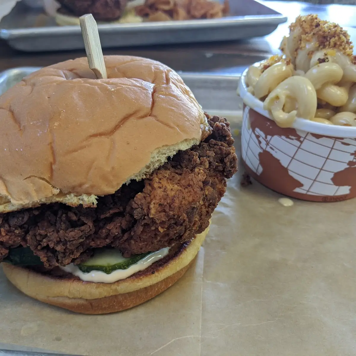 Spicy Chicken Sando