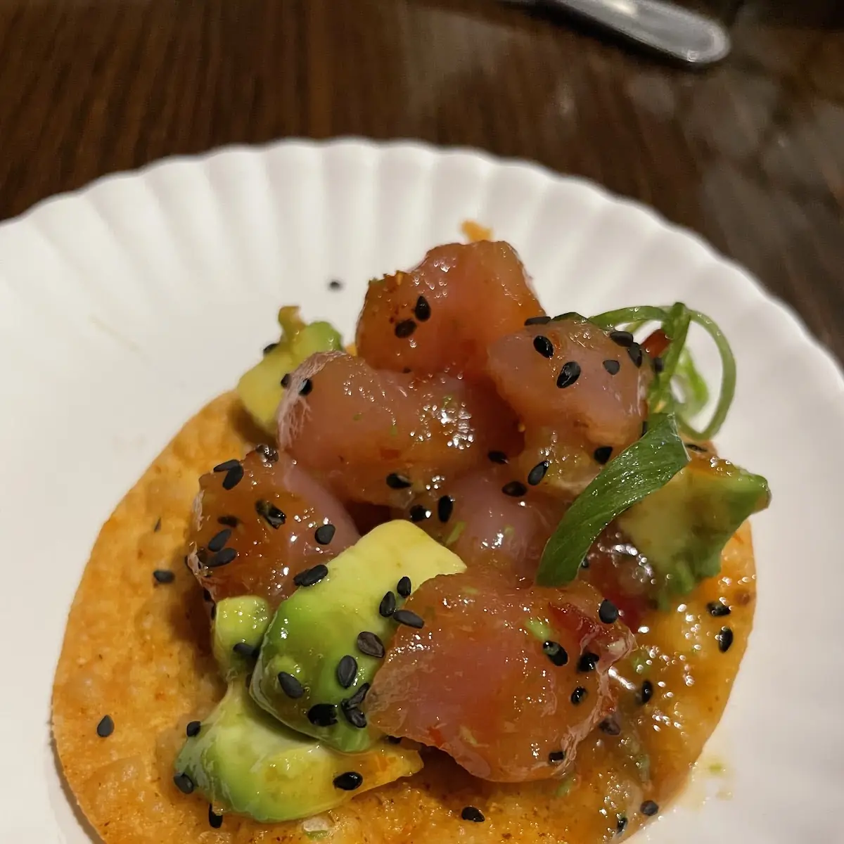 Tuna Poke Crisps