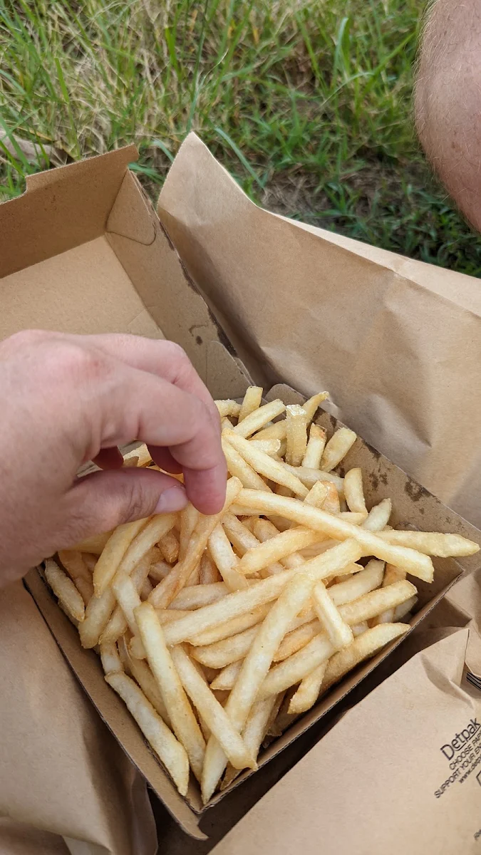 Chips, Broken Hearts Burger Club - Ashgrove