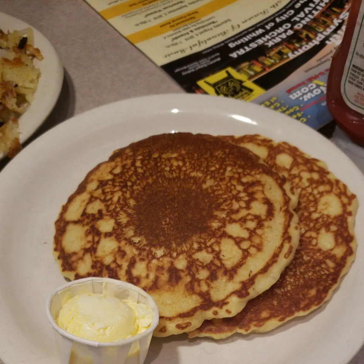 Pancakes and Eggs