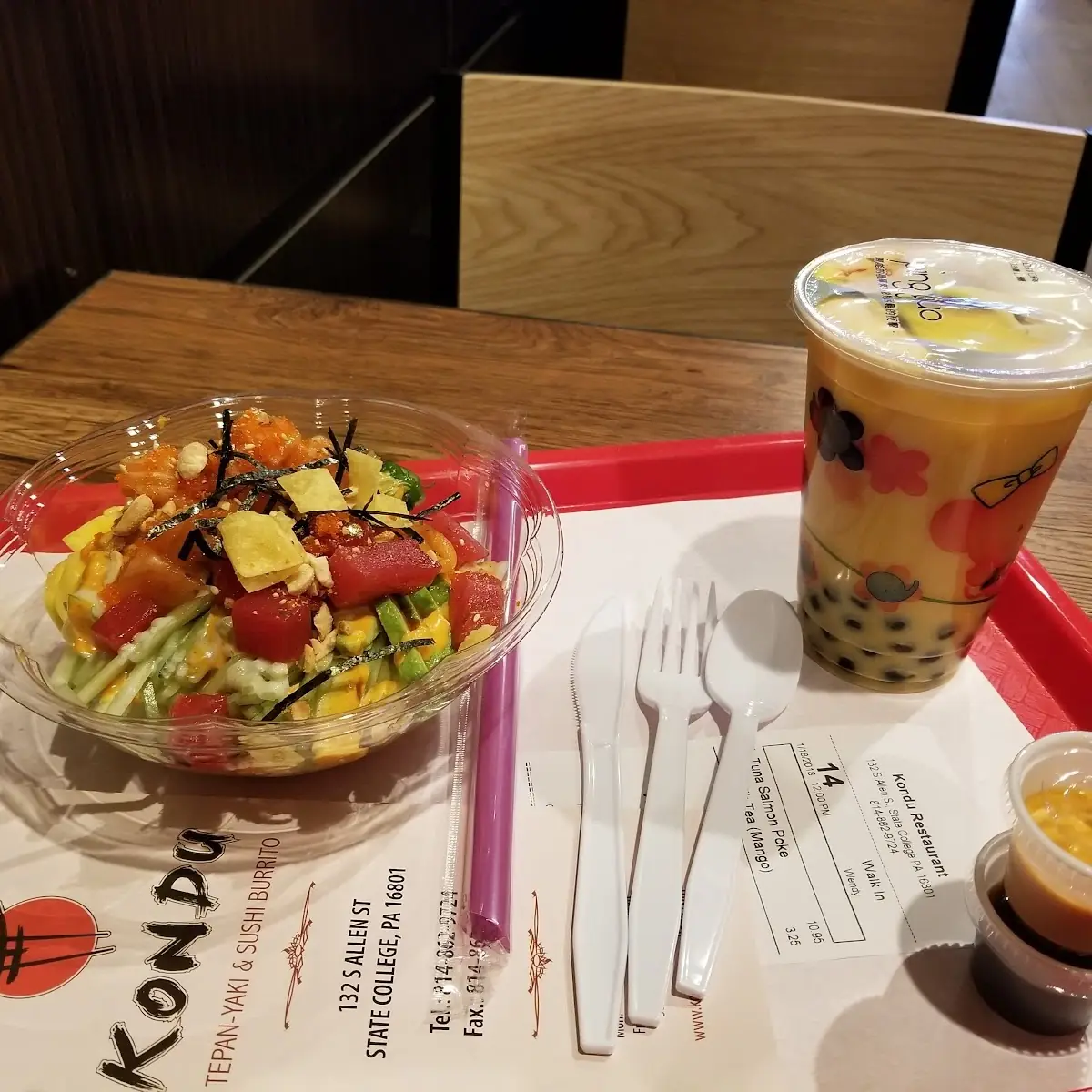 Tuna and Salmon Poke Bowl