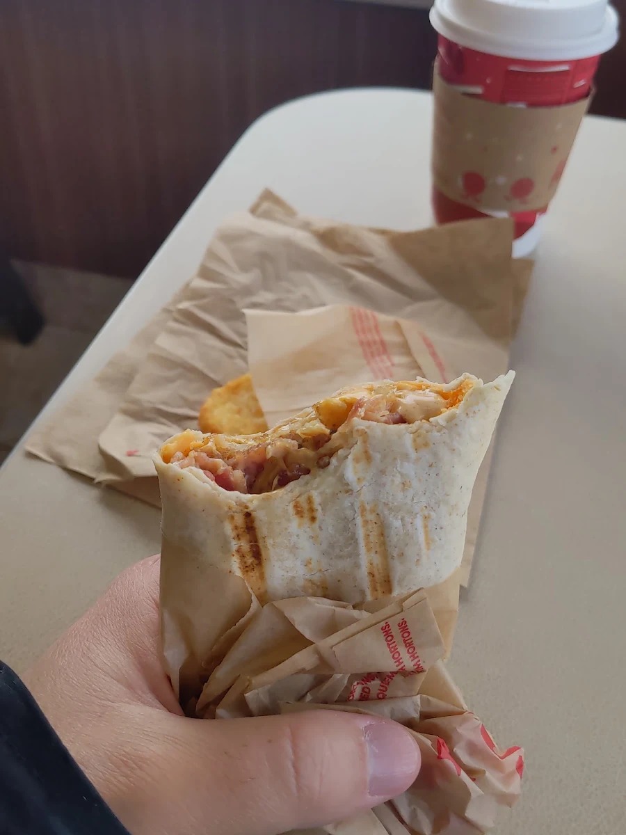 Tim Matin Travailleur Avec Bacon, Tim Hortons