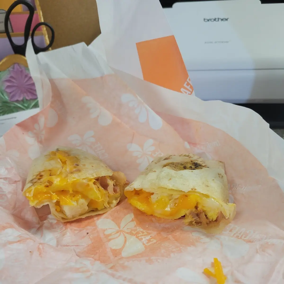 Sausage Egg & Cheese Dilla