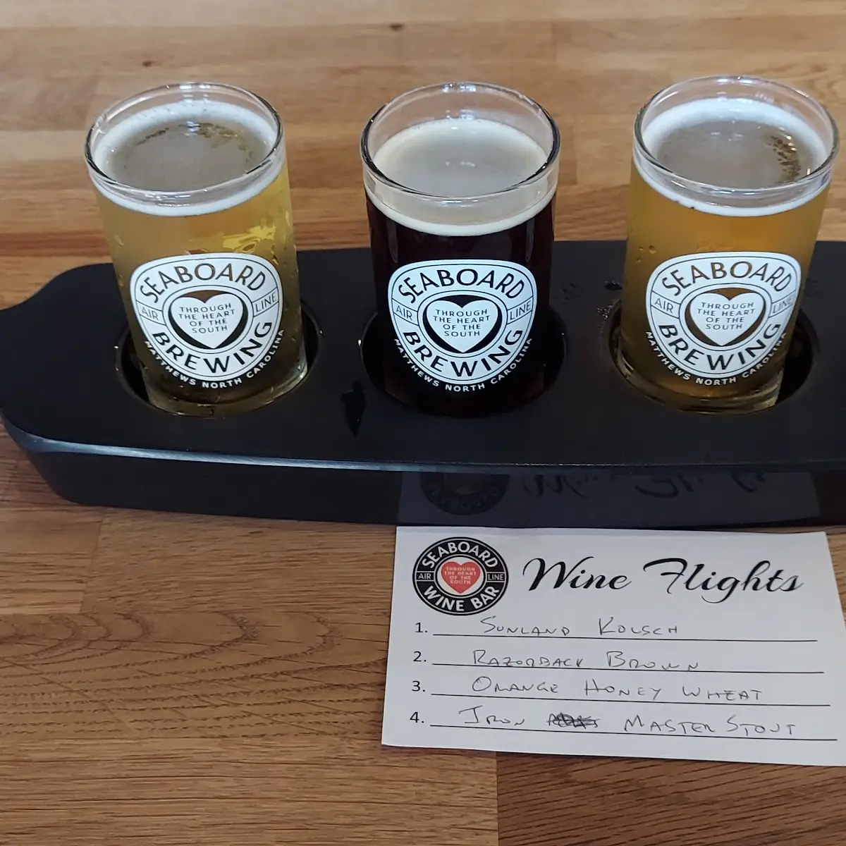 Beer Flight