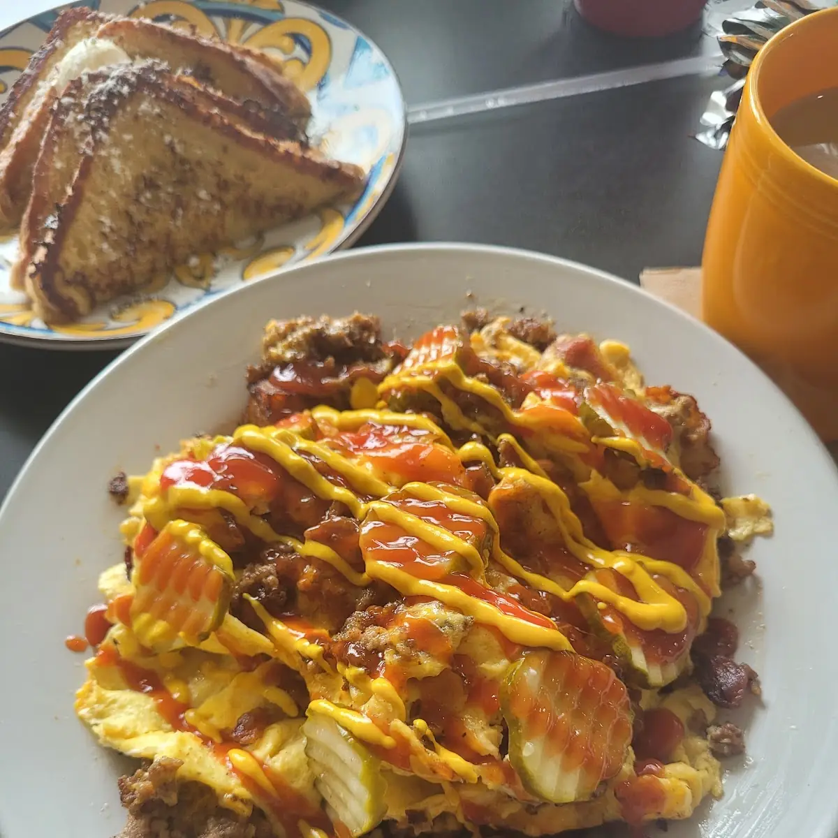 Bacon Cheeseburger Omelet