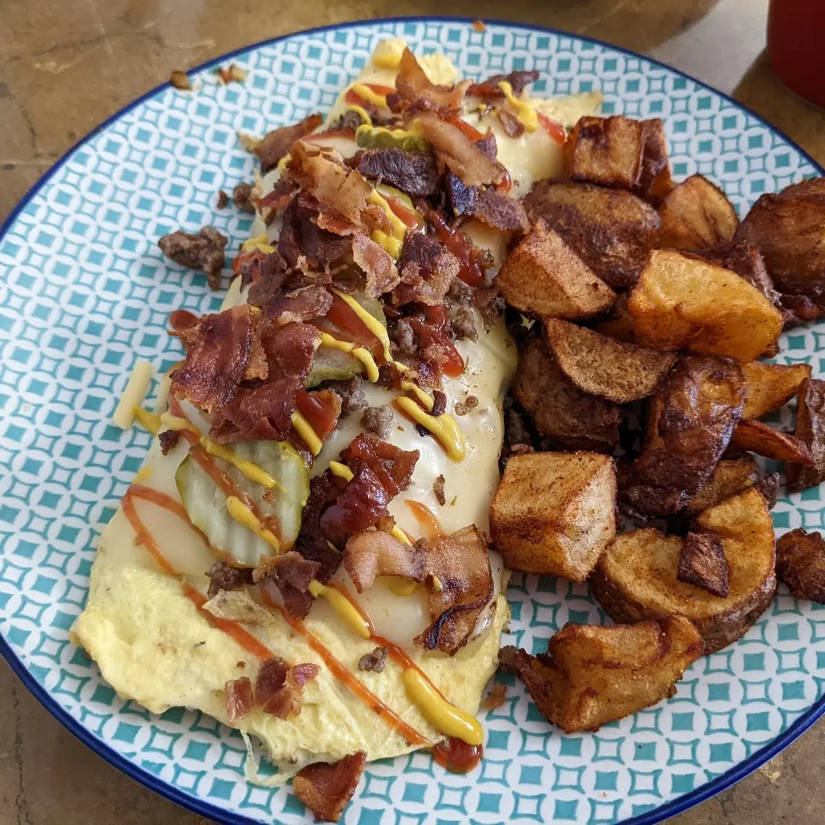 Pulled Pork Omelet