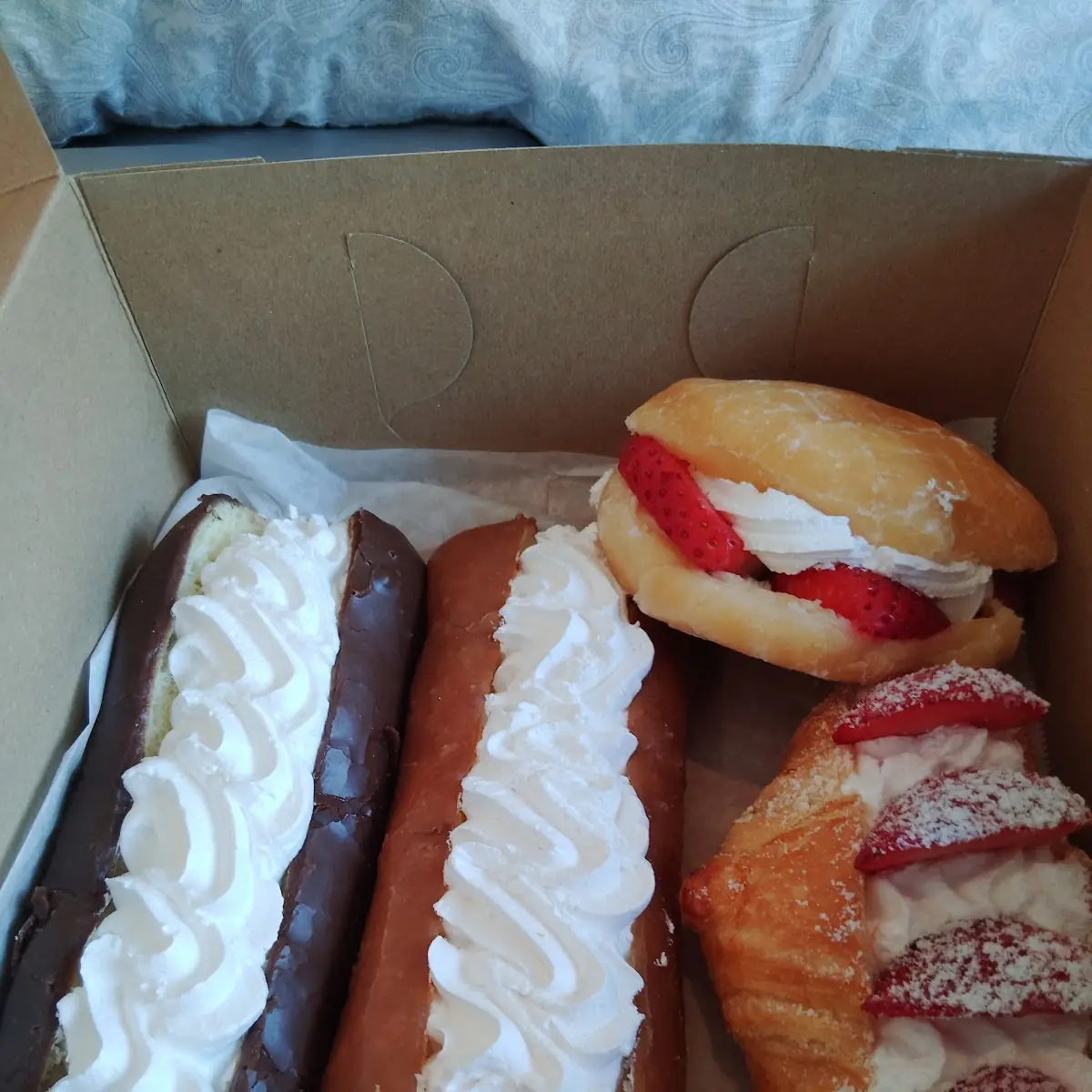 Fresh Strawberry Doughnut