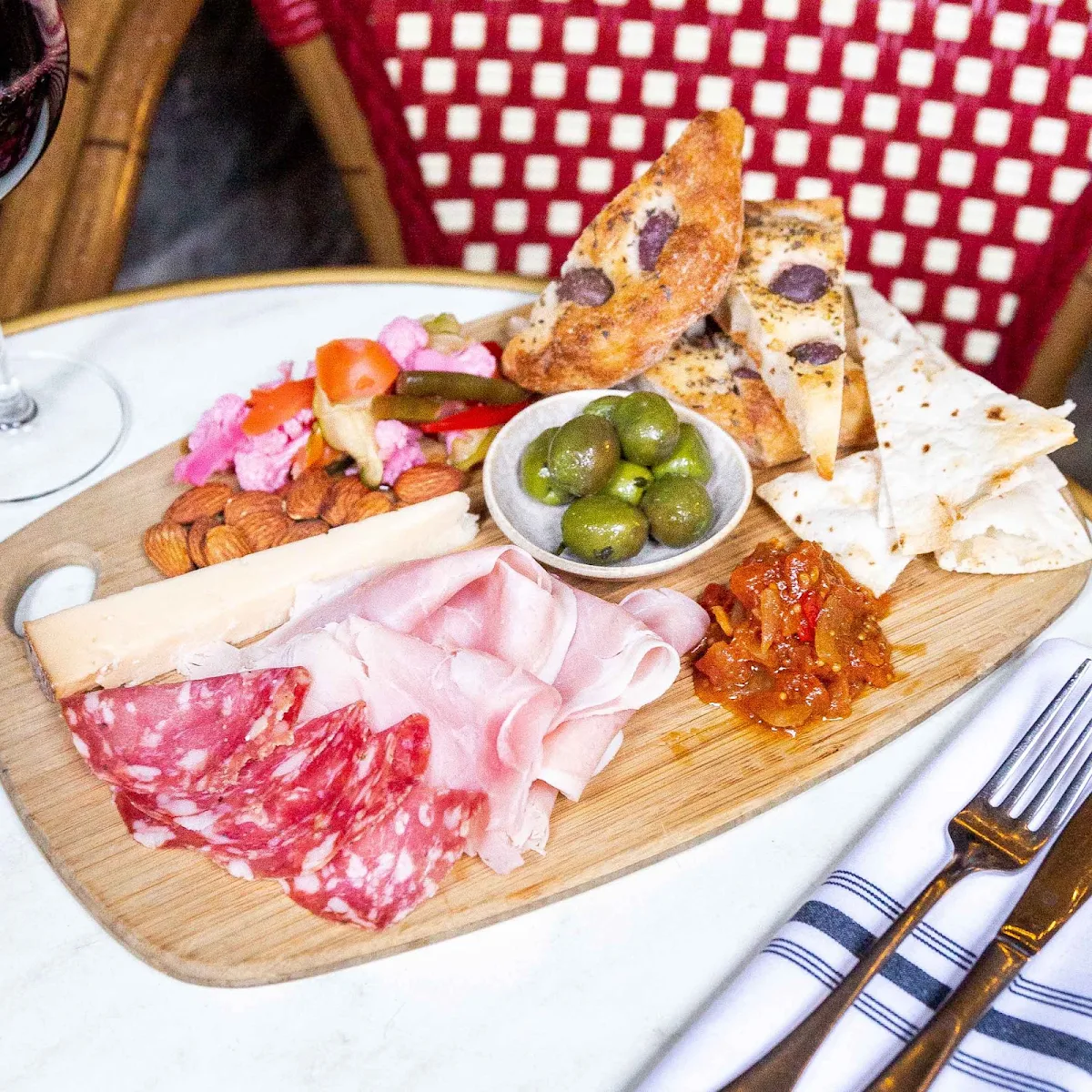 Salumi Plate, The Moat