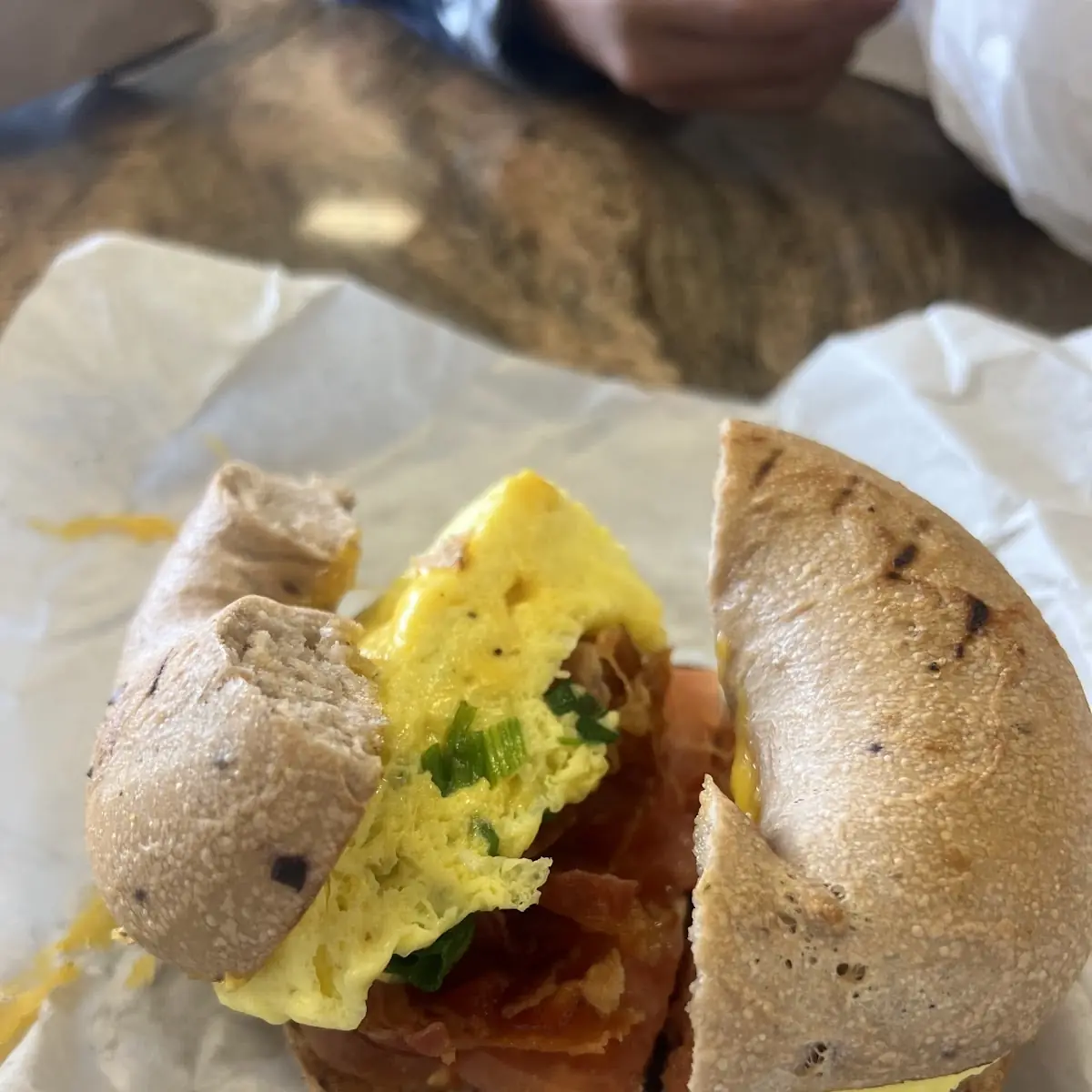 Breakfast Bagels