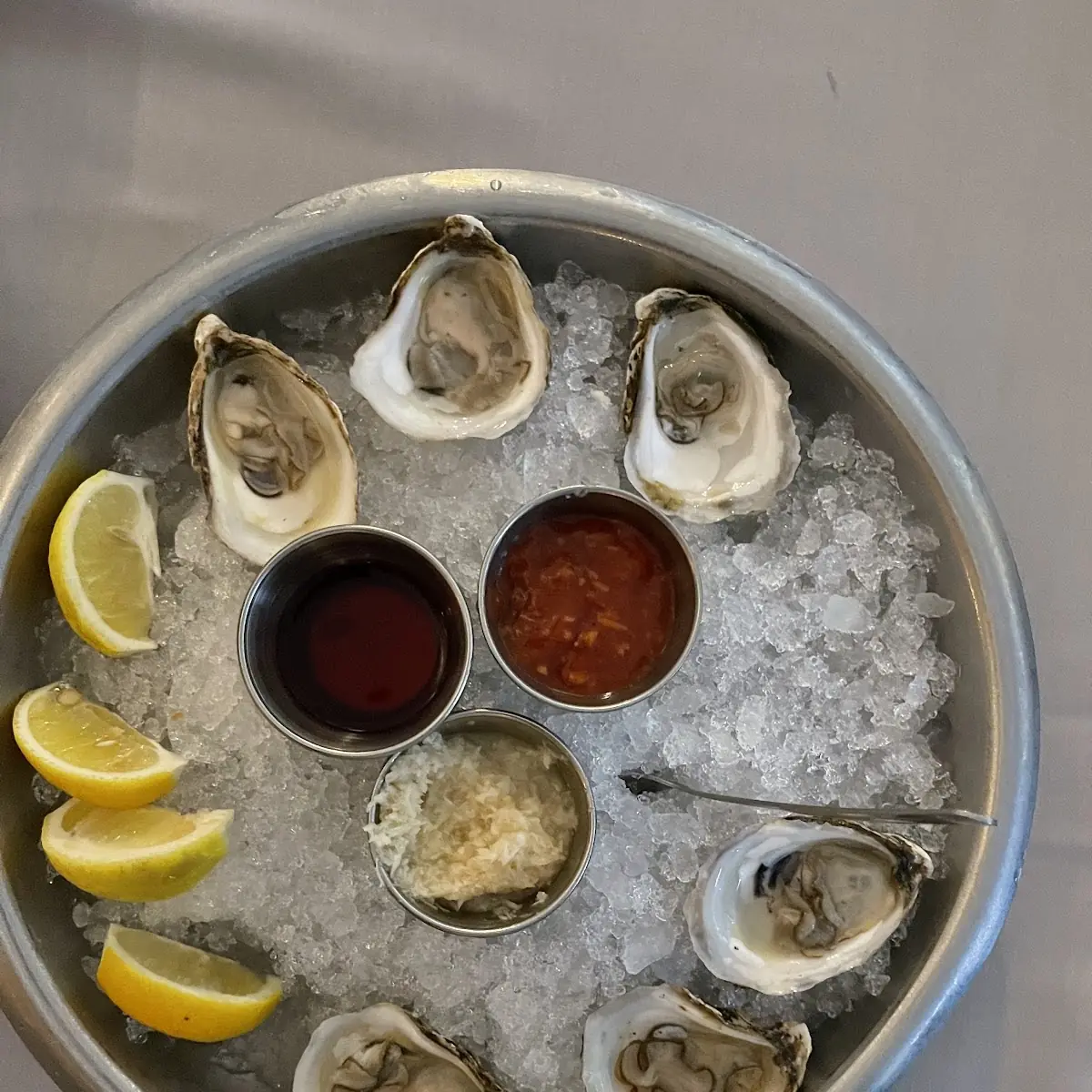 Oysters on the Half Shell
