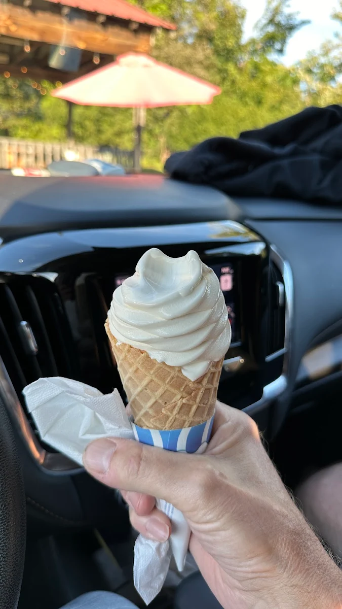 Vanilla Ice Cream and a Waffle Cone