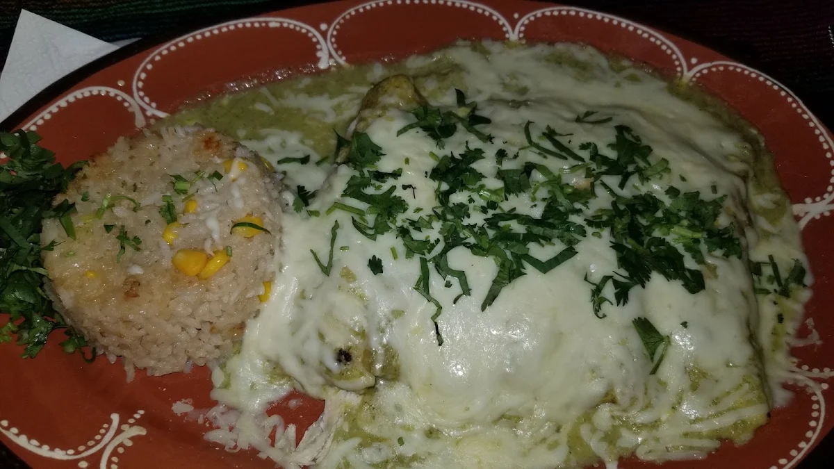 Enchiladas Verdes