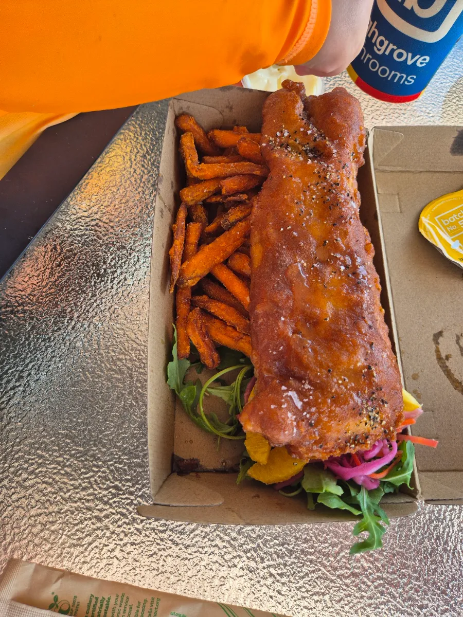 Fish and Chips, Custard Canteen