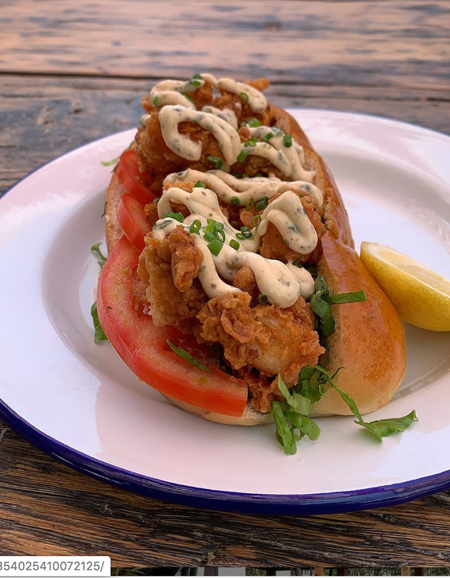 Prawn PO Boy, Custard Canteen