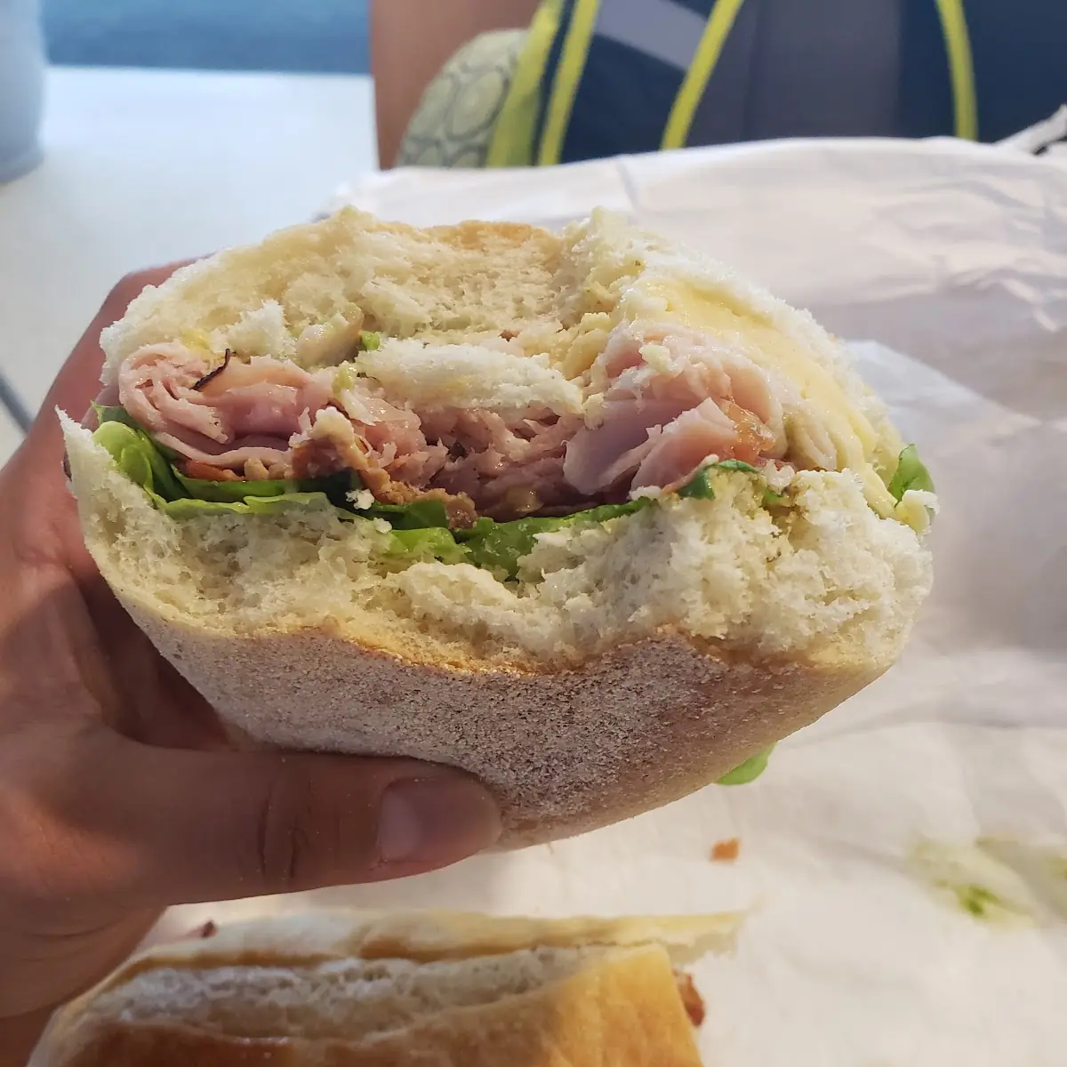 Custom Turkey Ham and Havarti Cheese Sandwich