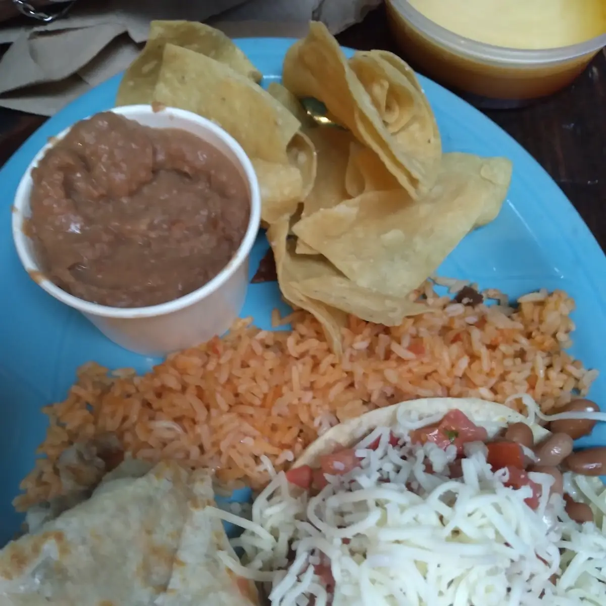 Pinto Refried Beans or Rice
