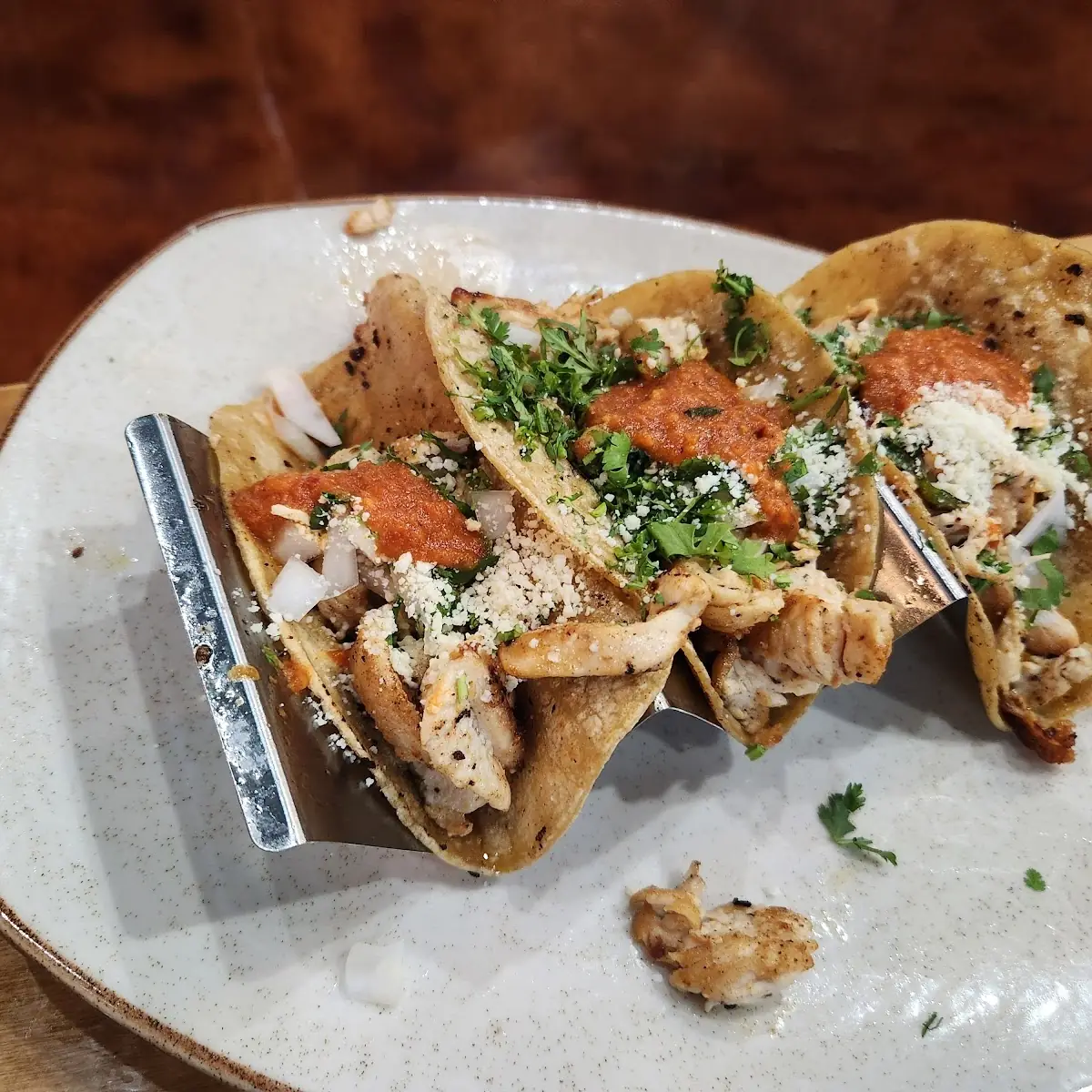 Grilled Chicken Street Tacos