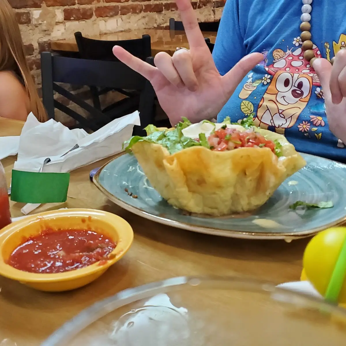 Taco Salad and Salsa