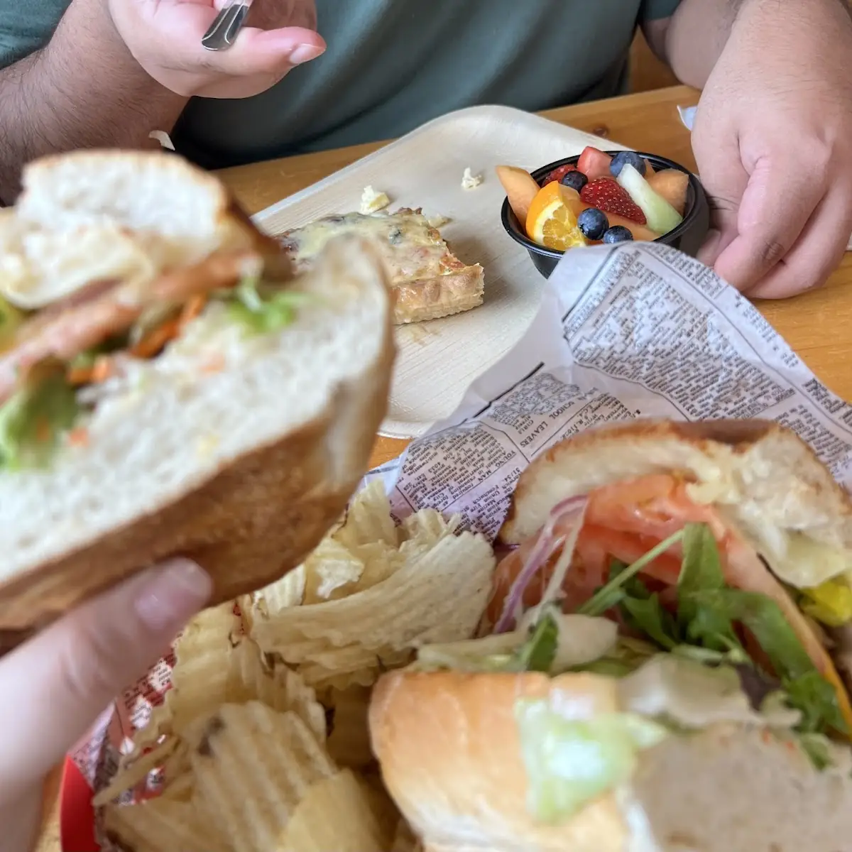 Perch Sandwich