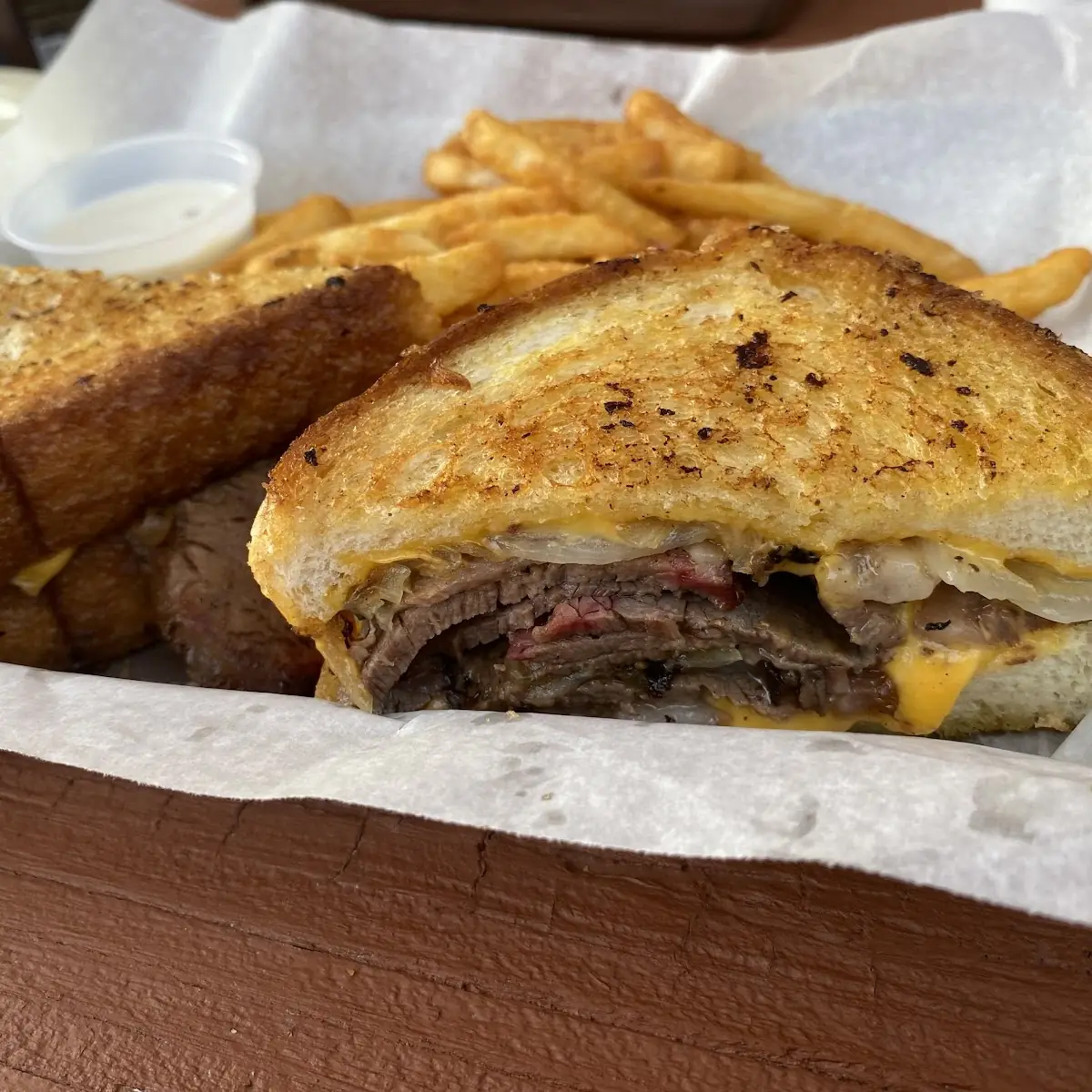 Brisket Melt Sandwich