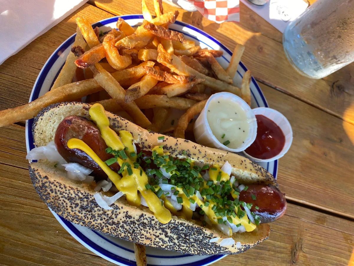 Brat on a Bun Fries