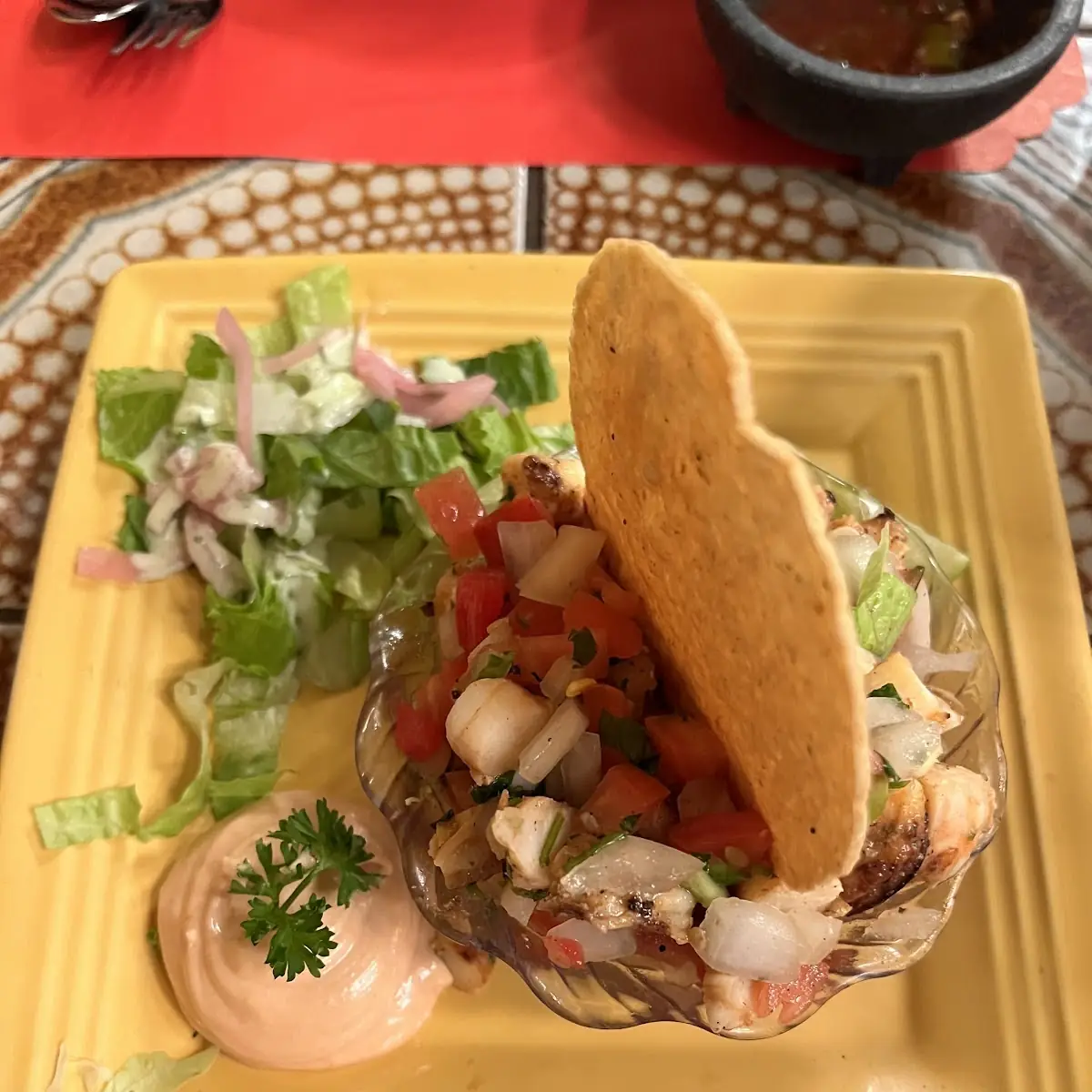 Grilled Shrimp Ceviche
