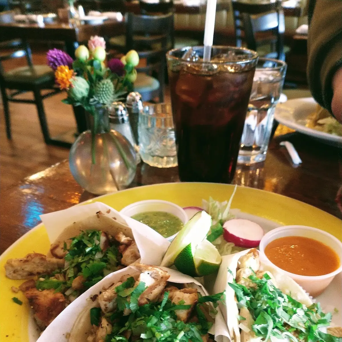 Order of Pollo Asado Tacos