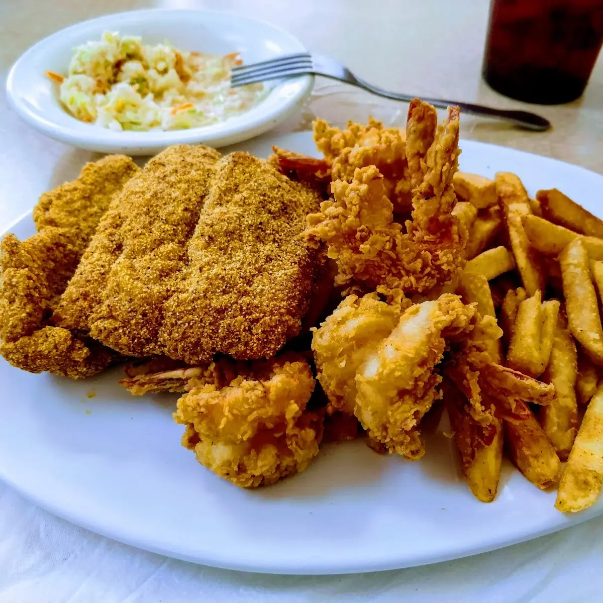 Fried Fish and Shrimp