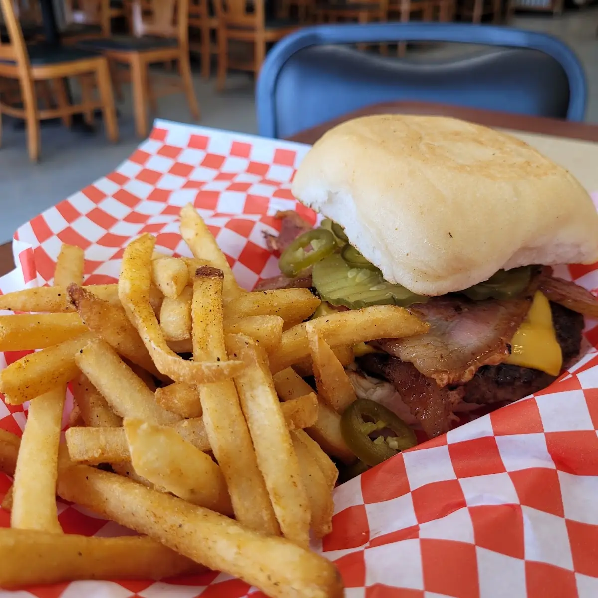 Jalapeno Bacon Cheeseburger
