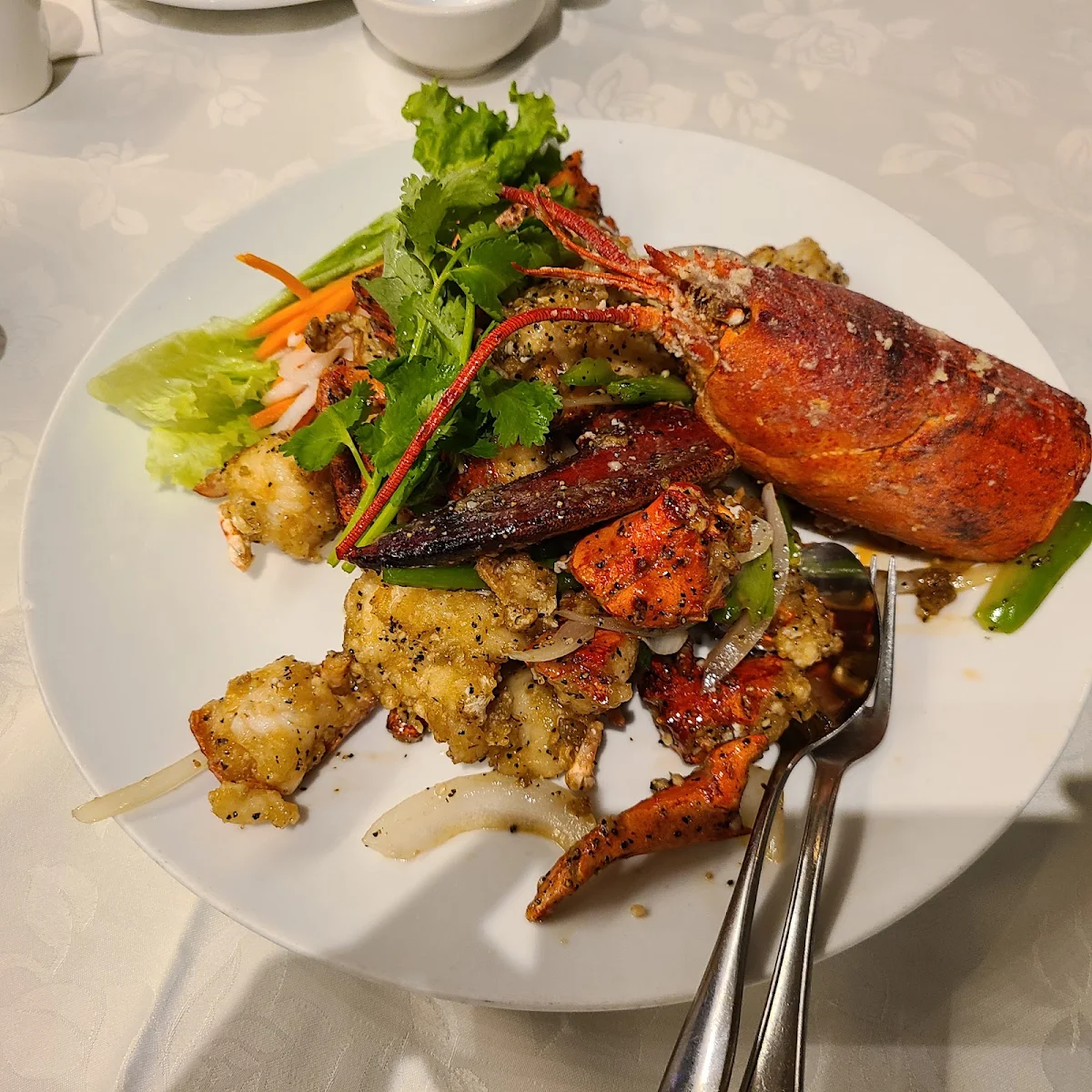 Black Pepper Lobster 2lb, Saigon Star Restaurant