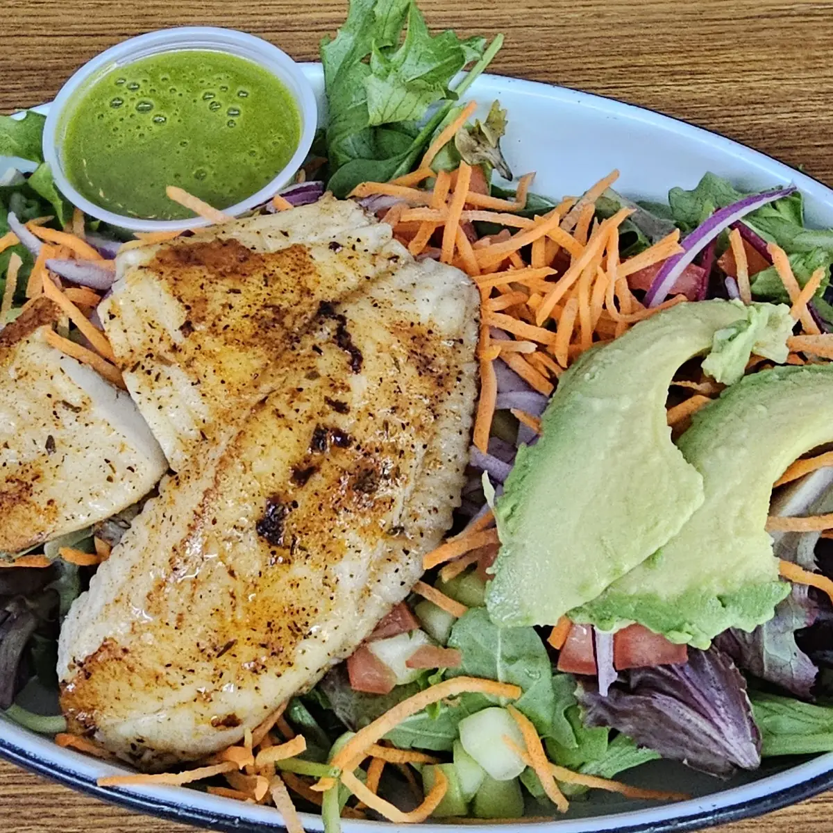Tilapia Fillet Plate