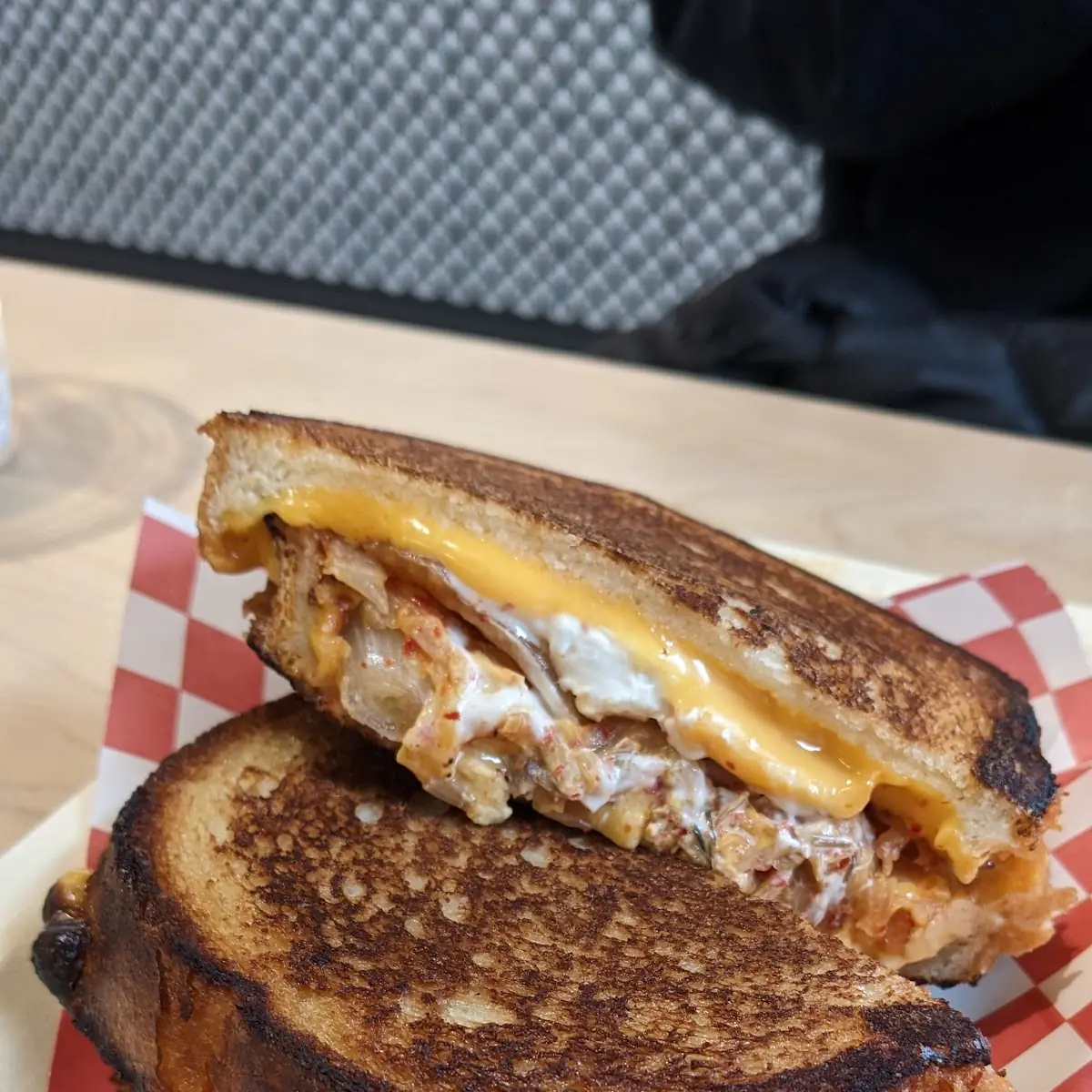 Kimchi Grilled Cheese