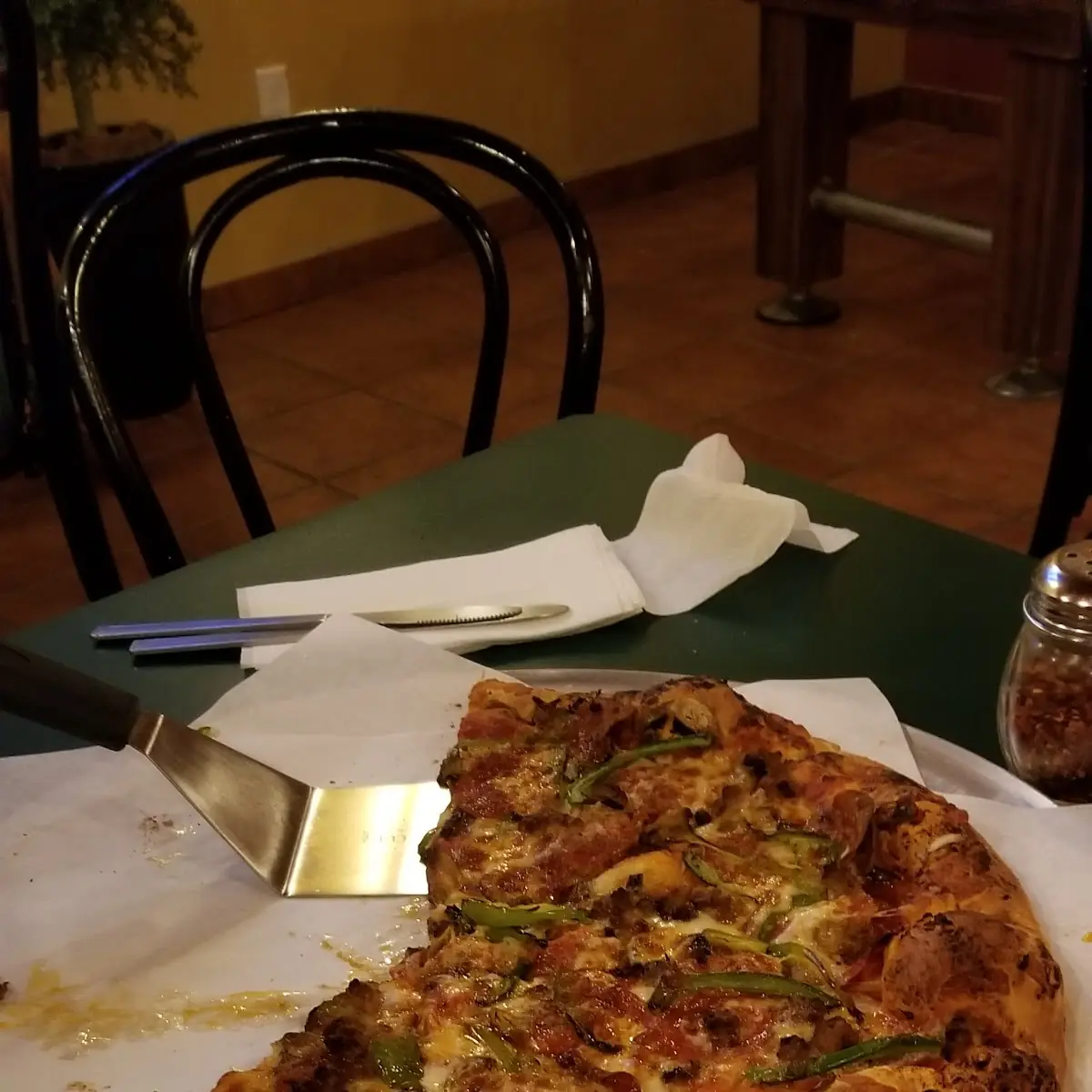 Sausage Pepperoni & Green Peppers