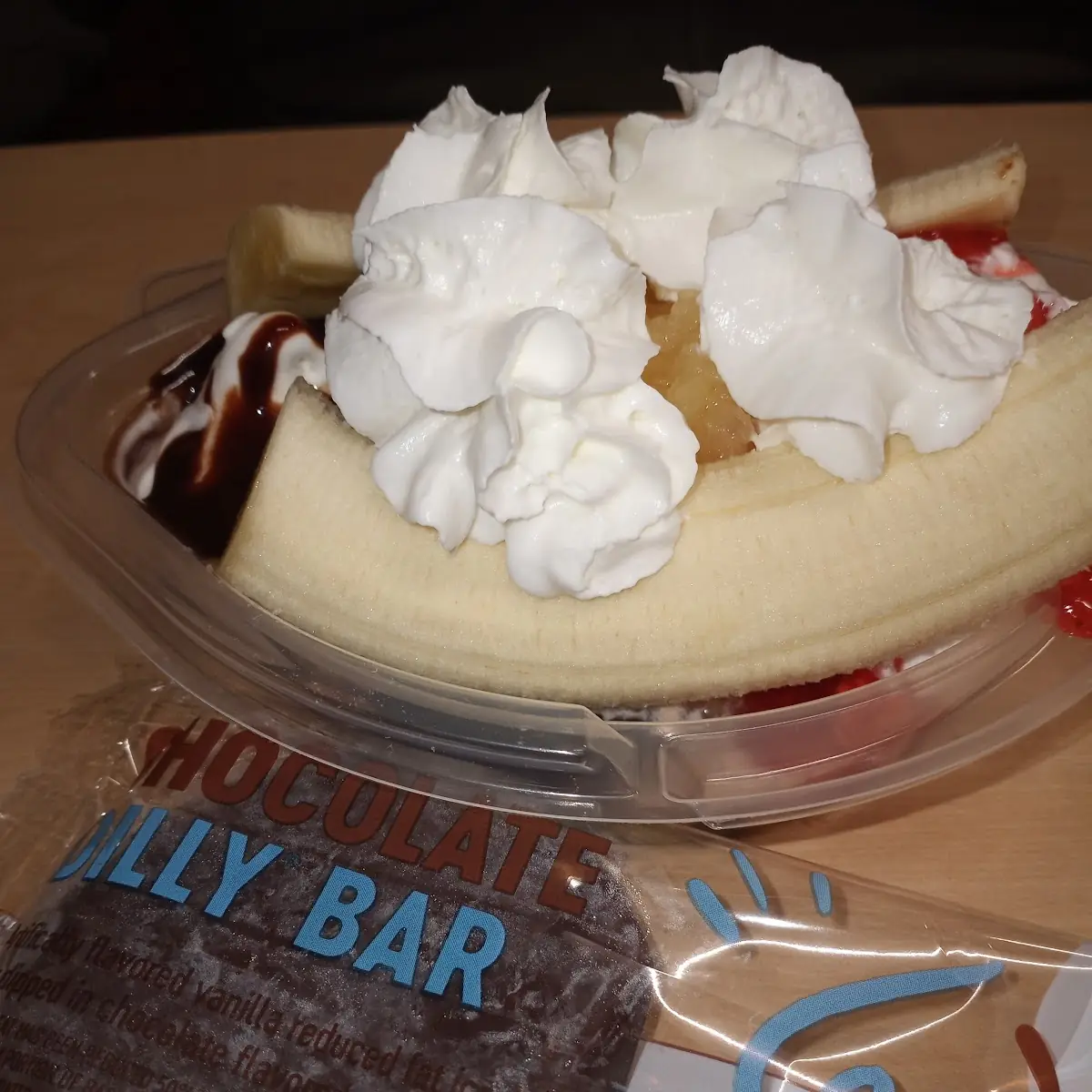 Banana Split and Dilly Bar
