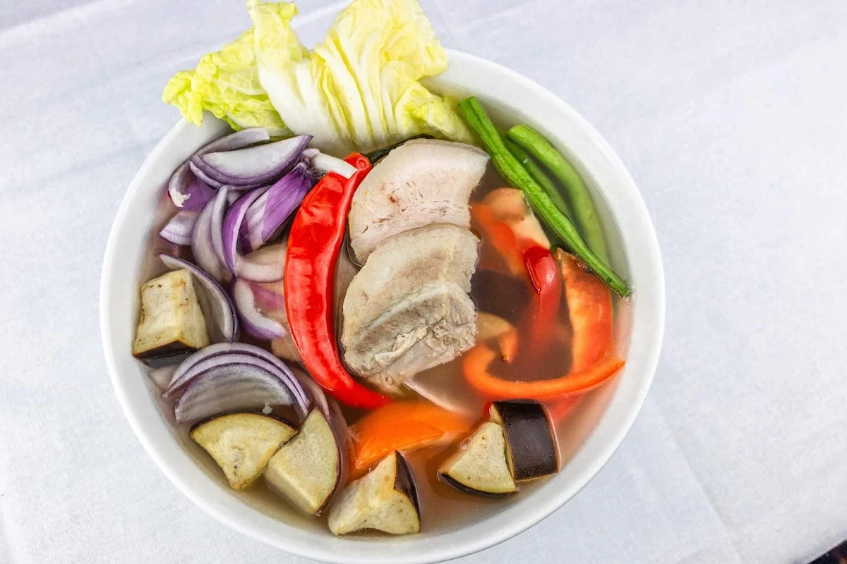 Pork Sour Soup Sinigang