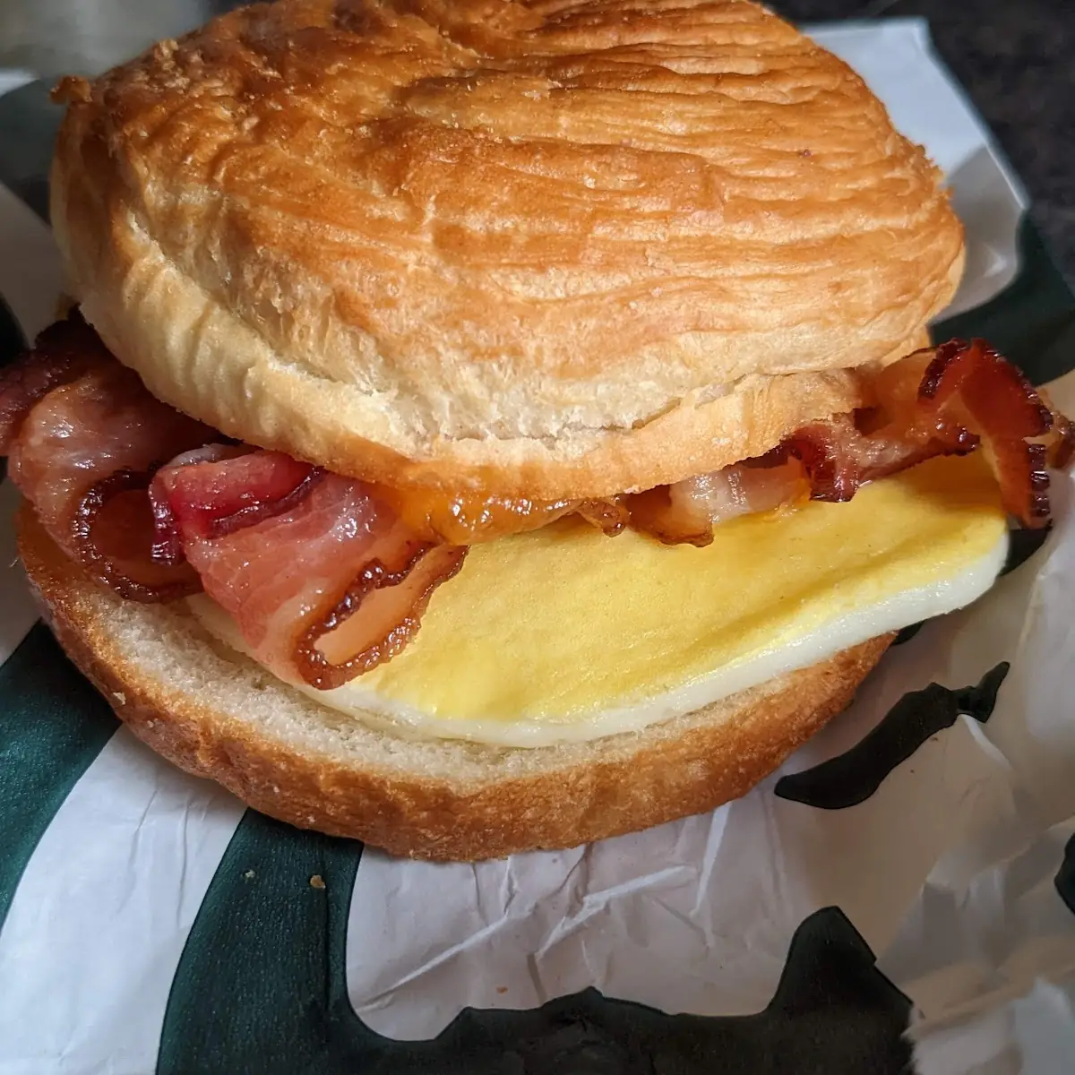 Double Smoked Bacon Egg and Cheese