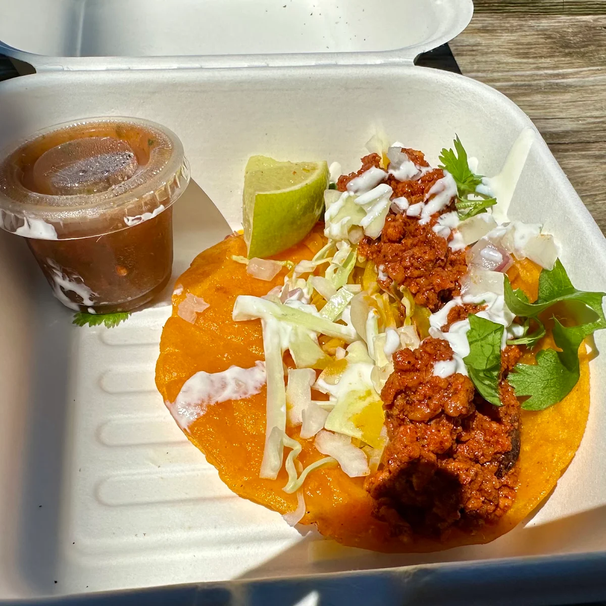 Taco Chorizo Taco