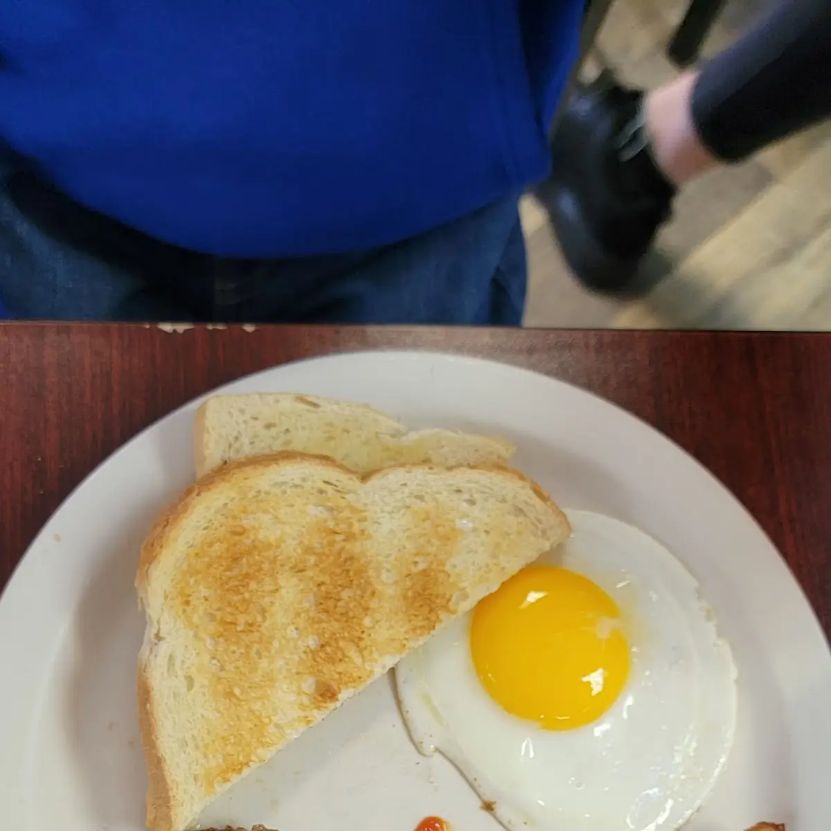 Bacon Sausage and Egg Breakfast