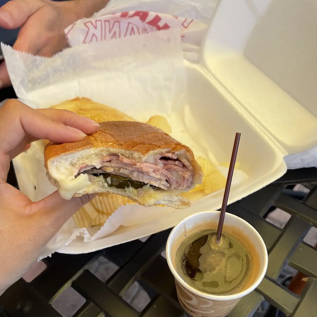 Cuban Sandwich and Cuban Coffee