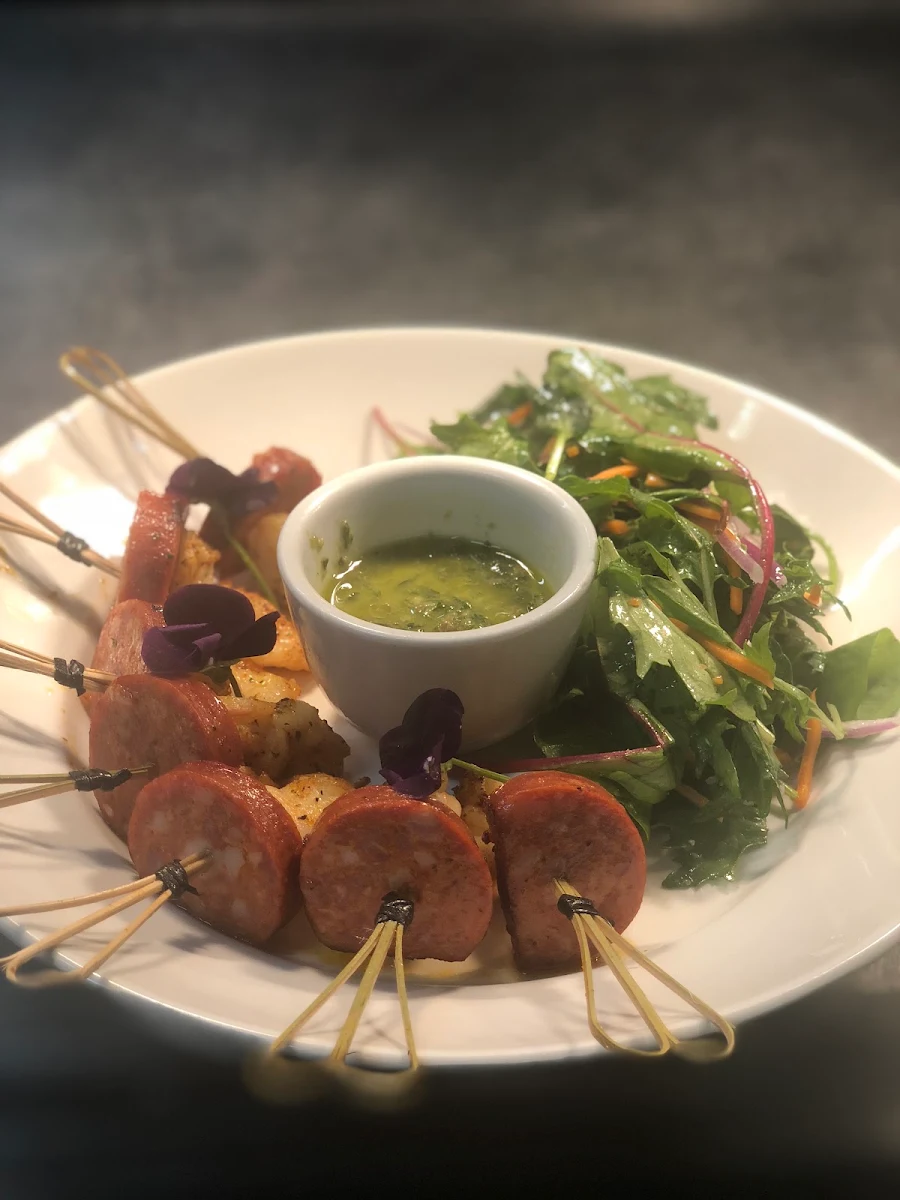 Prawn Skewers, The Precinct Hotel