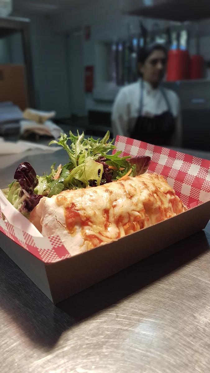 Veggie Burrito, The Precinct Hotel