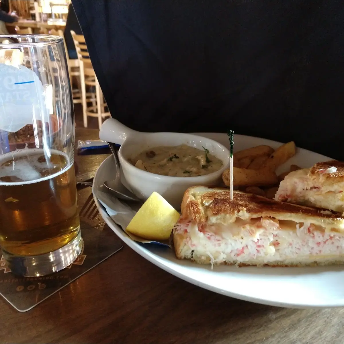 Crab Grilled Cheese