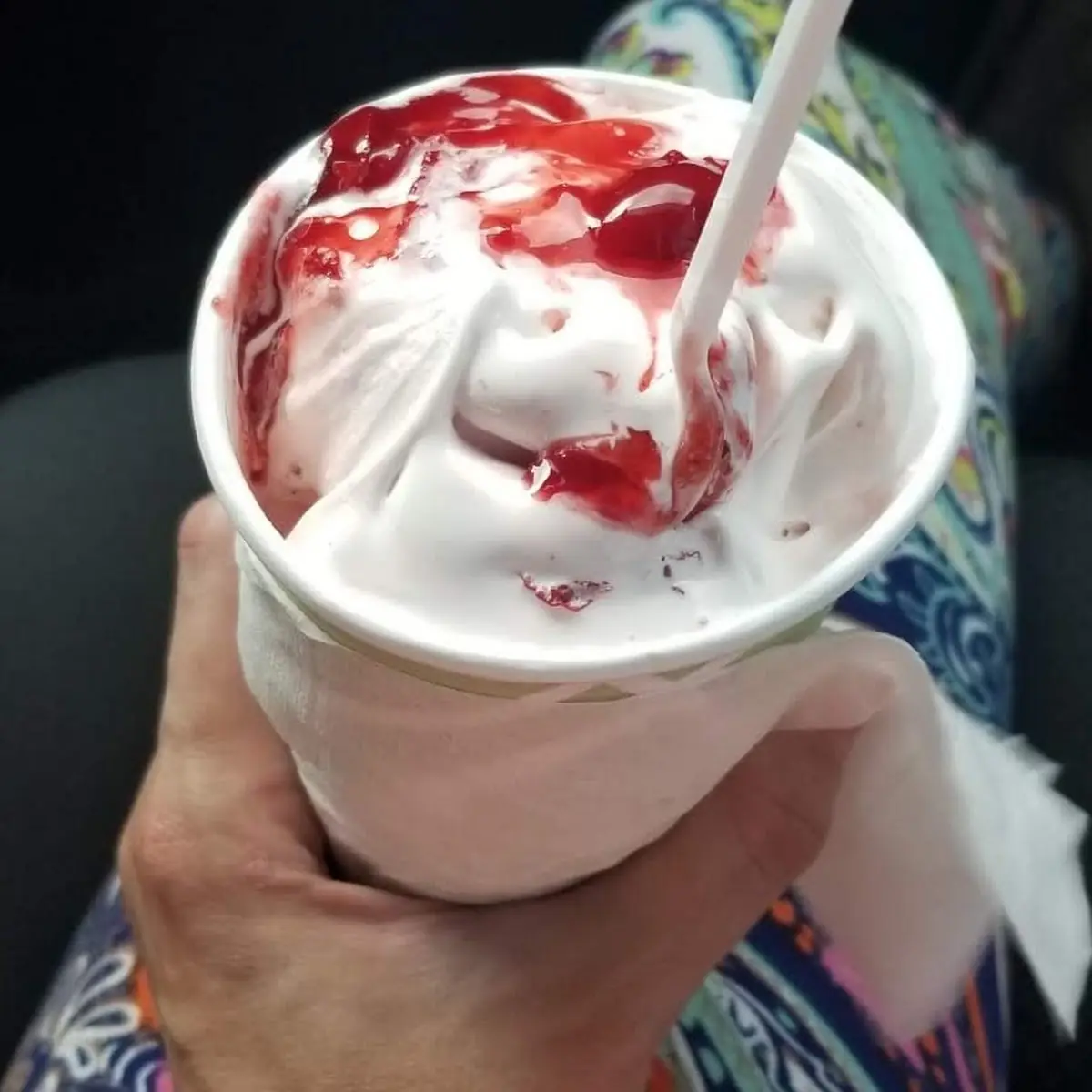 Strawberry Cheesecake Flurry