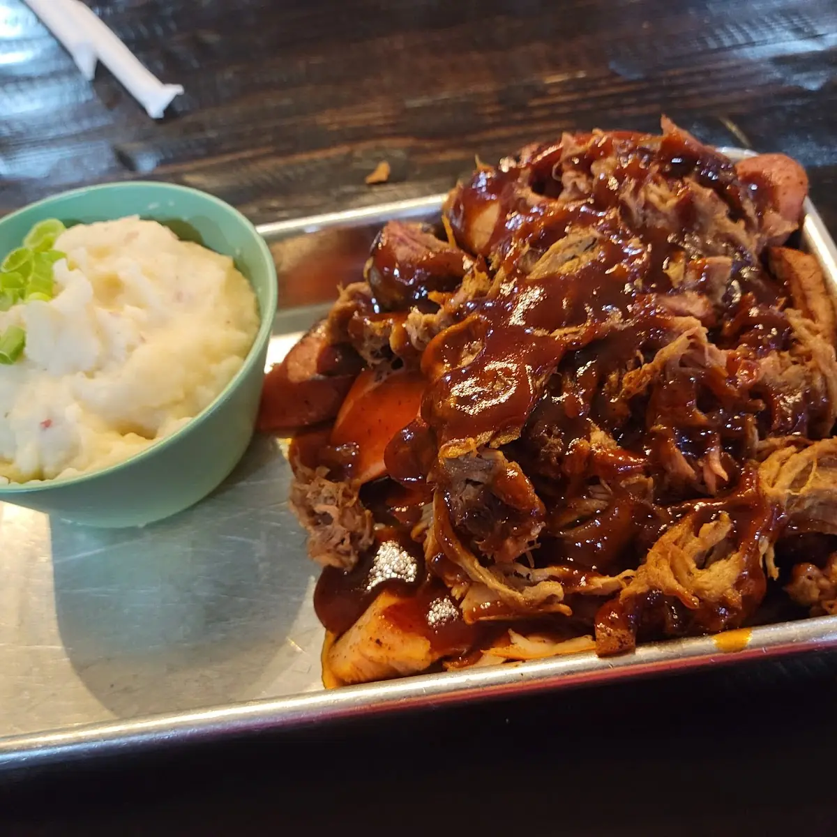 Pulled Pork with Sausage