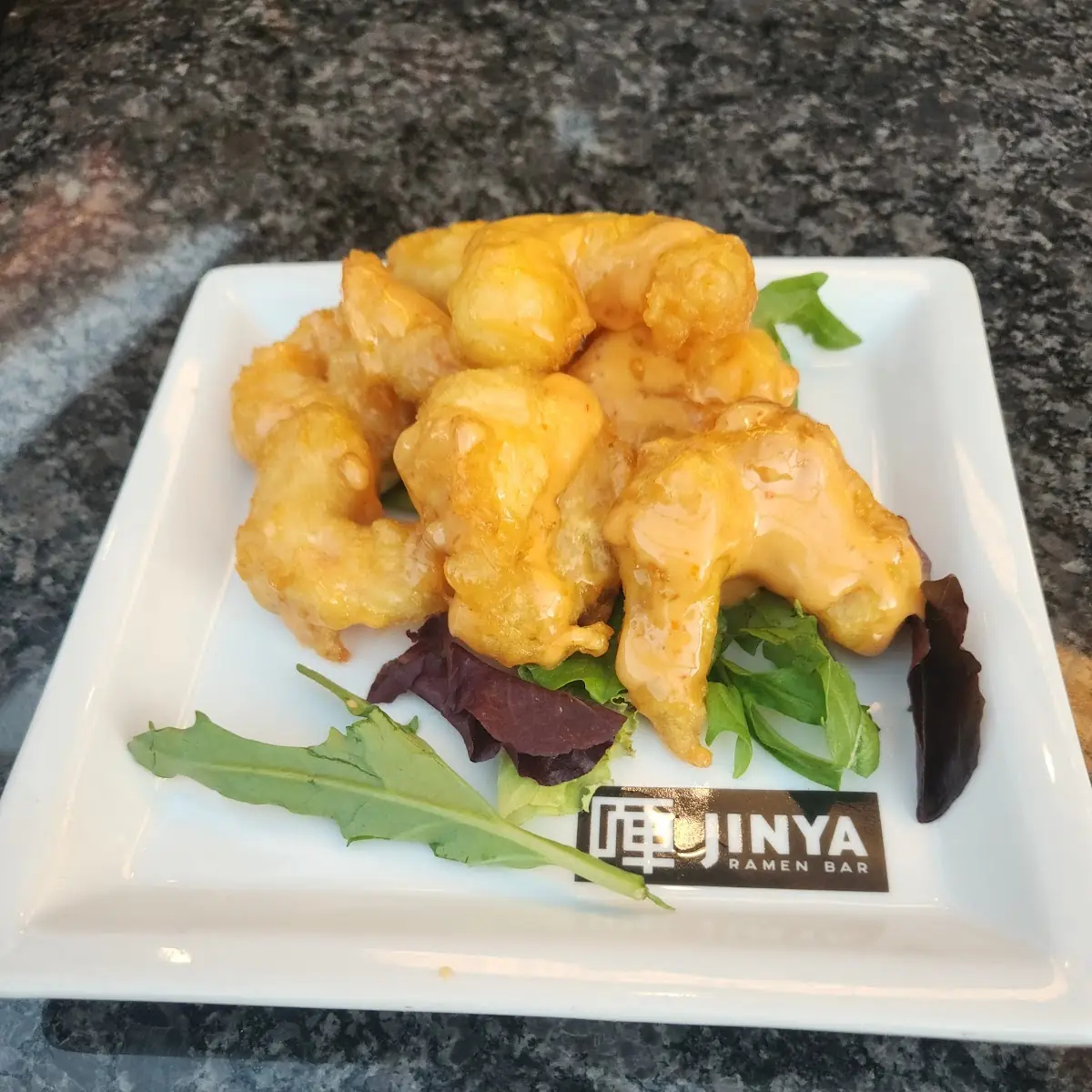 Spicy Creamy Shrimp Tempura