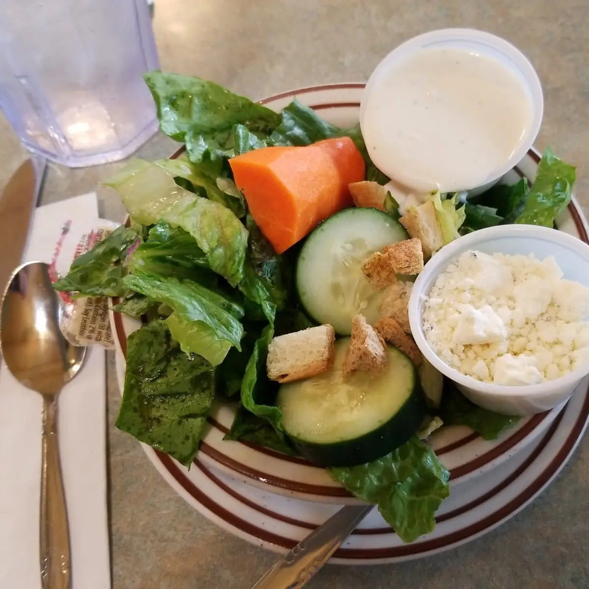 Side Salad w Blue Cheese