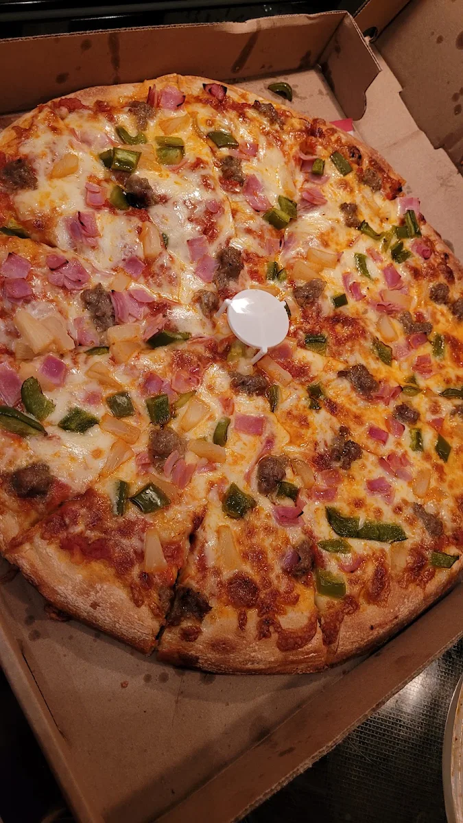 Pizza Hawaii Ham & Cheese Sausage & Pineapple