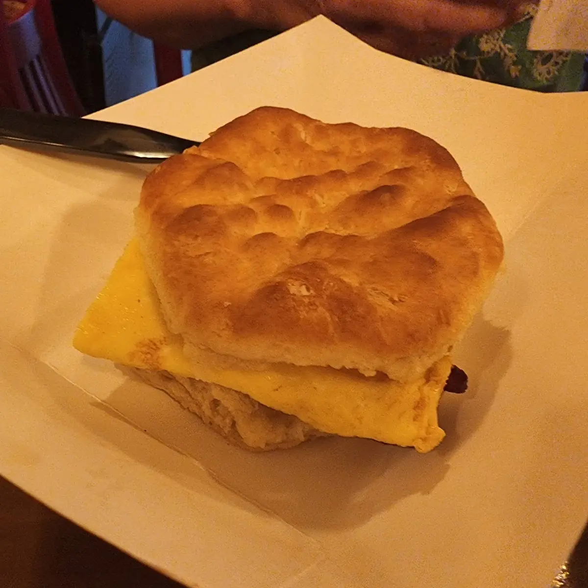Bacon Egg and Cheese Biscuit
