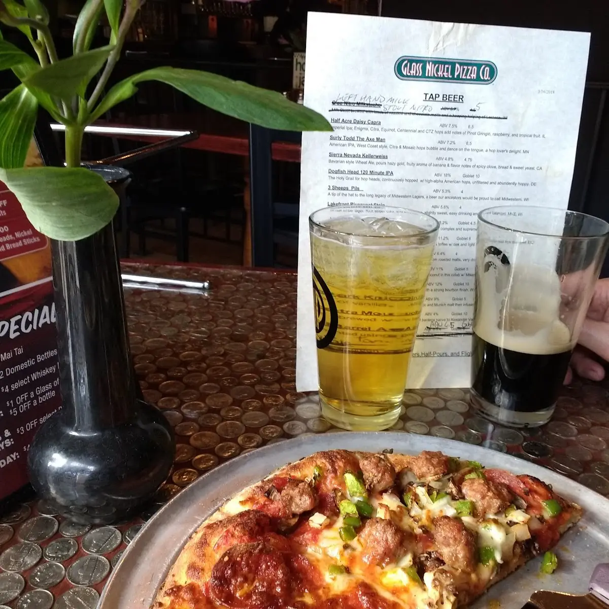 Deluxe Pizza and Great Beer