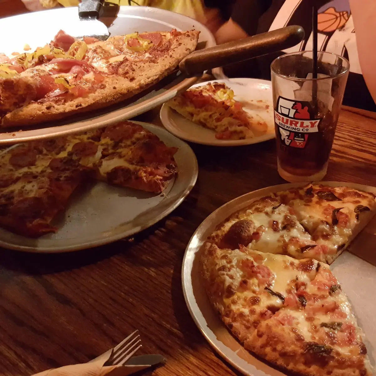 Sausage and Mushroom Pizza